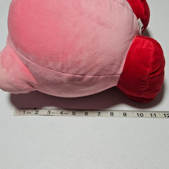 Tomy Club Mocchi Mocchi Inhaling Kirby 14 in Large Squishy Plush Stuffed Animal - Picture 7 of 7
